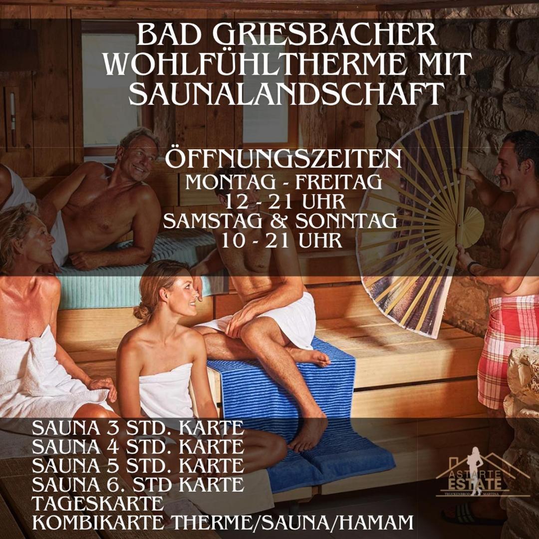 Fewo 20 - Appartement Im Rottalblick - Youngmodern Wohnen, Tiere Willkommen, Bademantelgang Zur Therme, Tv Und Balkon Bad Griesbach (Bavaria) Exterior foto