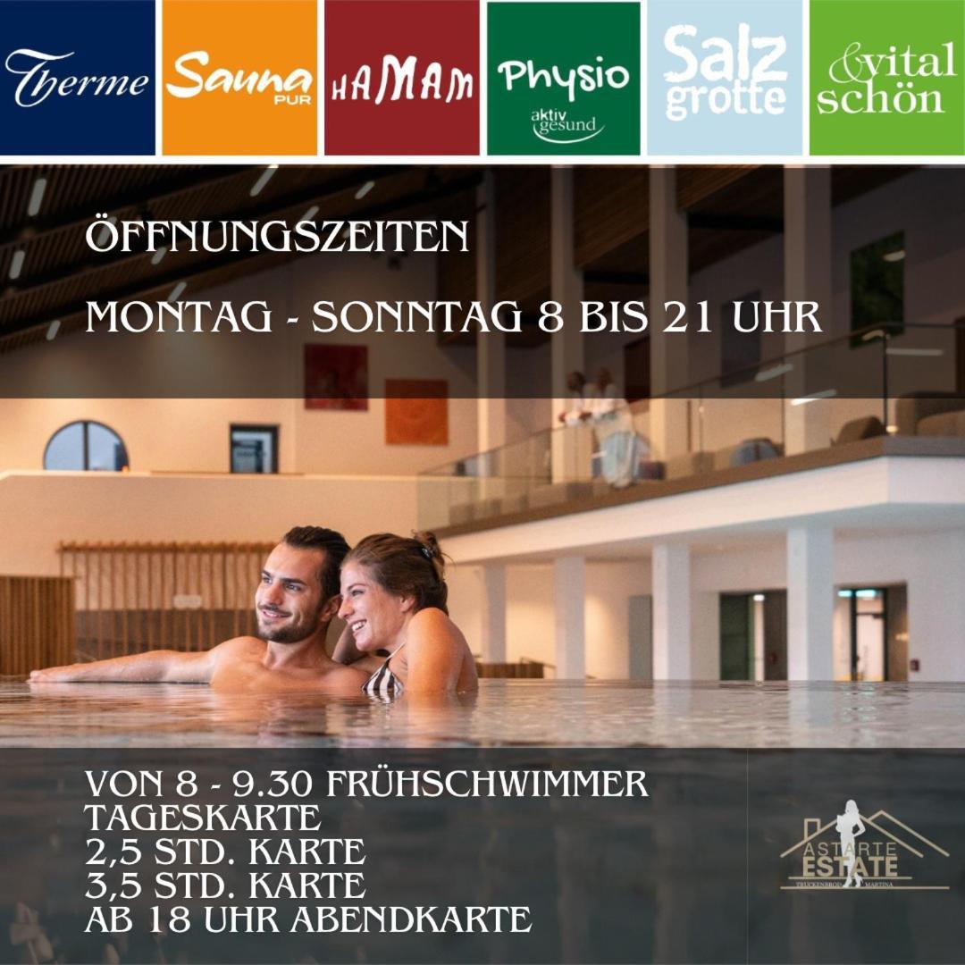 Fewo 20 - Appartement Im Rottalblick - Youngmodern Wohnen, Tiere Willkommen, Bademantelgang Zur Therme, Tv Und Balkon Bad Griesbach (Bavaria) Exterior foto